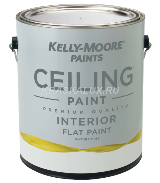 Kelly-Moore Ceiling Paint Interior Flat Finish   