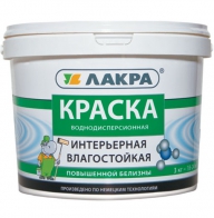 Влагостойкая интерьерная краска