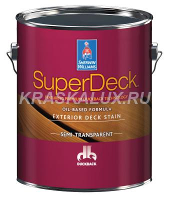 SuperDeck Exterior Oil-Based Semi-Transparent Stain