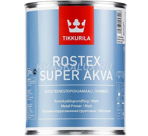 Rostex Super Akva / Ростекс Супер Аква противокоррозионная грунтовка