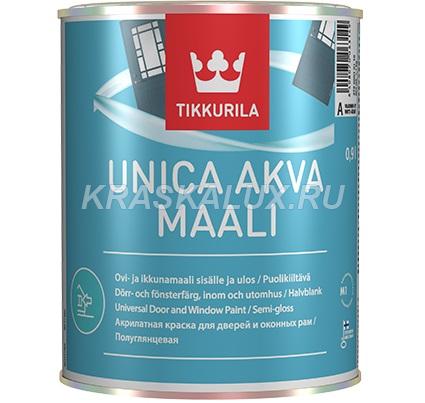 Unica Akva Maali / Уника Аква Маали краска для дверей и оконных рам