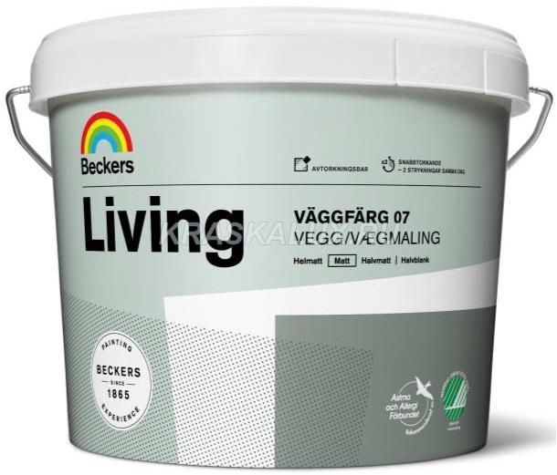 Living Vaggfarg 07 / Ливинг Ваггфарг 07 Матовая краска для стен