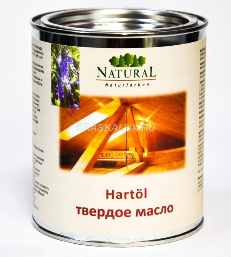 Твердое масло Natural Hartol