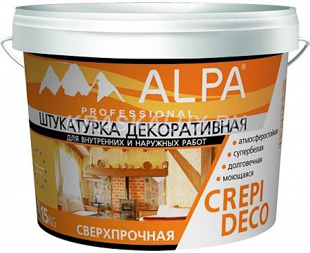 Alpa Crepi Deco Декоративная штукатурка для внутренних и наружных работ