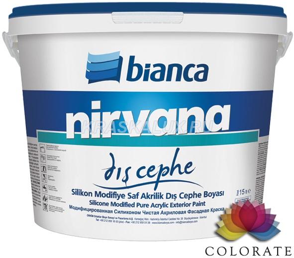 Bianca Nirvana Acrylic Exterior Paint / 100% Акриловая Фасадная Краска Nirvana