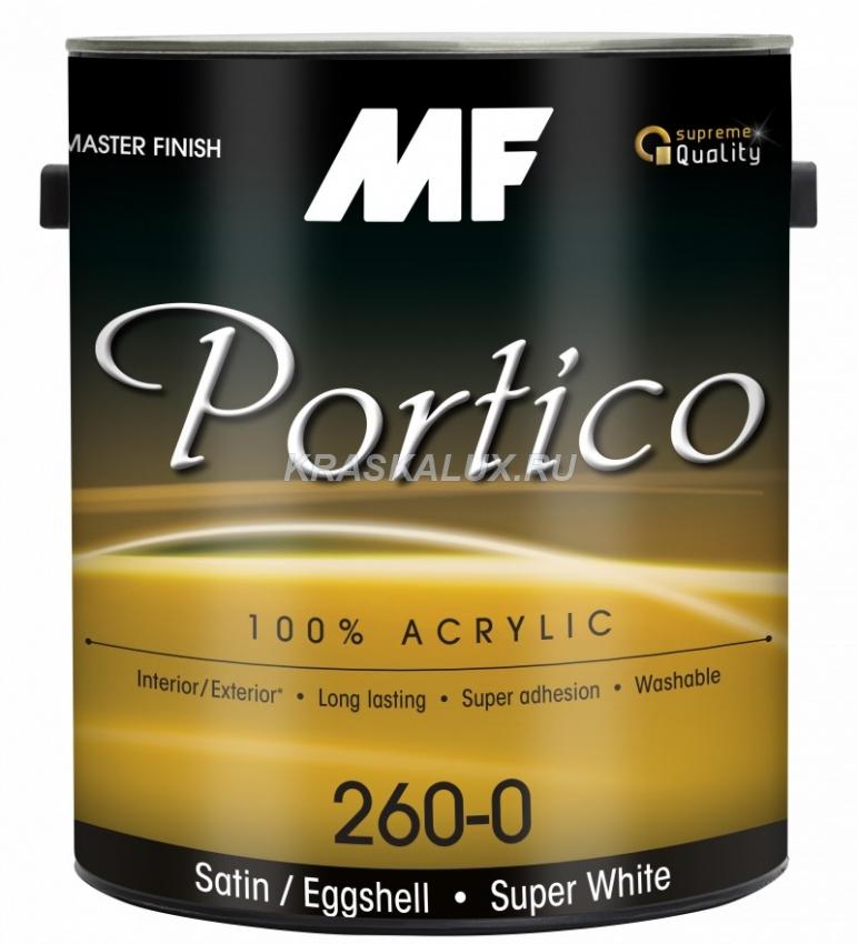 Portico 260 Satin / Eggshell 100% acrylic paint of superior quality