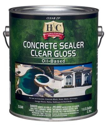H&C Concrete 23-Sealer Oil-based Clear прозрачный лак для камня