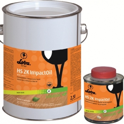 HS 2K ImpactOil Color Двухкомпонентное масло со 100%-ным сухим остатком