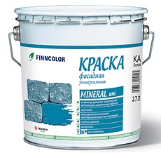 Краска фасадная Finncolor Mineral Uni