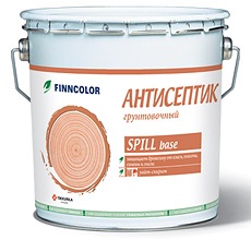 Грунтовочный антисептик Finncolor Spill Base