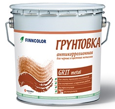 Антикоррозионная грунтовка Finncolor Grit Metal