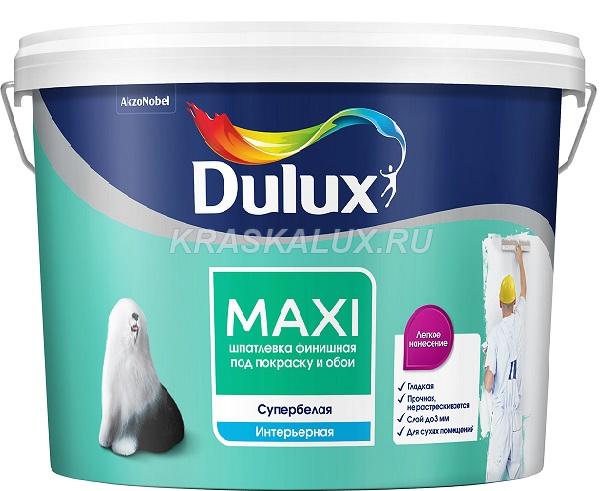 Dulux Maxi / Макси Шпатлевка финишная белая
