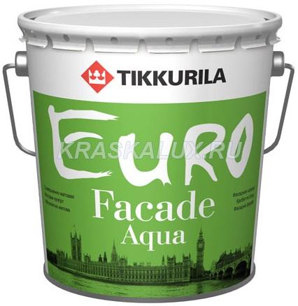 Euro Facade Aqua / Евро Фасад Аква краска для наружных работ