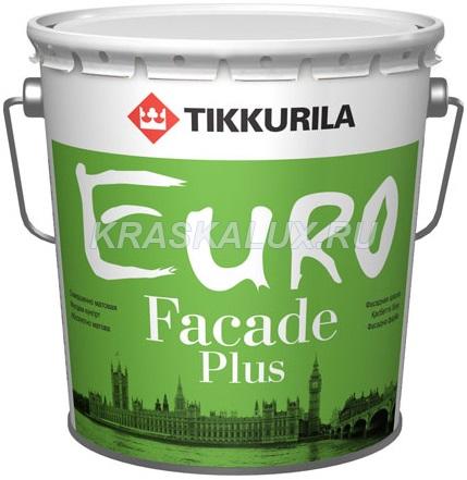 Euro Faсade Plus / Евро Фасад Плюс фасадная краска модифицированная силиконом