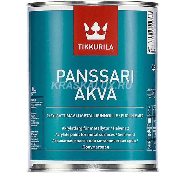Panssari Akva / Панссари Аква краска для металлических крыш