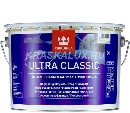 Ultra Classic / Ультра Классик Полуматовая краска для дерева