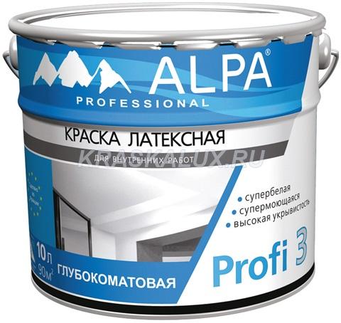 Alpa Profi 3 краска для внутренних и наружных работ