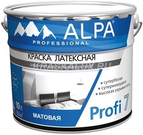 Alpa Profi 7 краска для внутренних и наружных работ