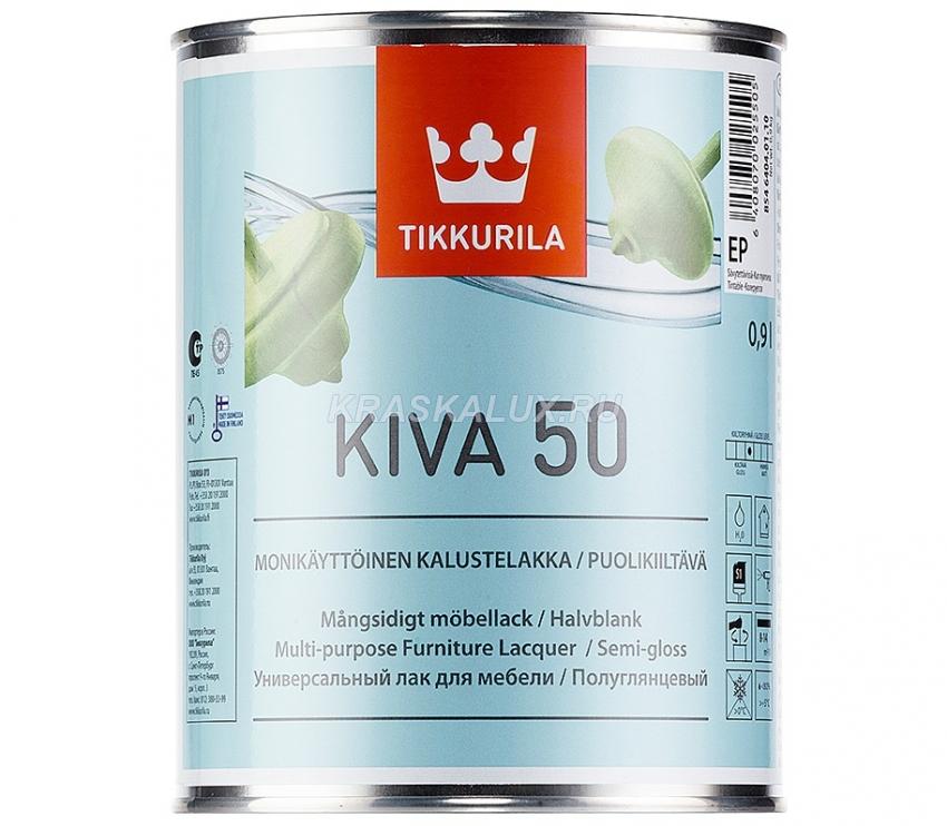 Kiva 50 / Кива 50 лак для мебели, полуглянцевый