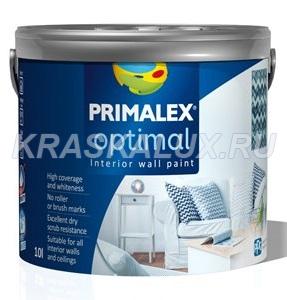 PRIMALEX Optimal Супербелая краска для потолка
