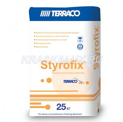 Клей для утеплителя Styrofix Terraco