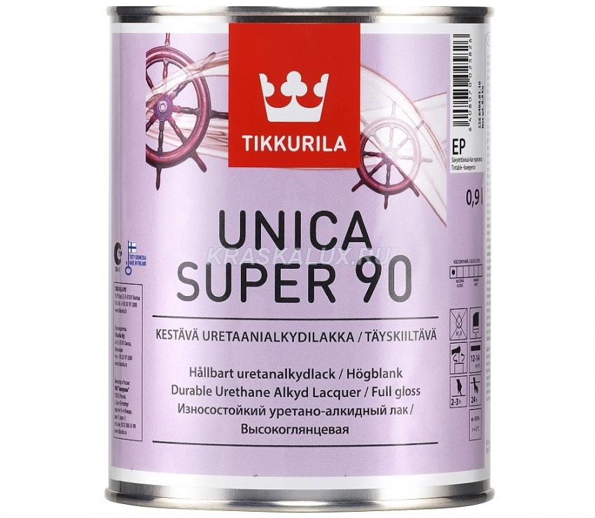 Unica Super 90 / Уника Супер 90 лак высокоглянцевый